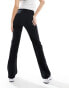 Фото #10 товара Bershka flared tailored trouser in black