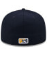 Фото #5 товара Men's White, Navy Charleston RiverDogs Marvel x Minor League 59FIFTY Fitted Hat