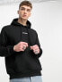 Sixth June thermal hoodie in black