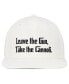 Men's and Women's White The Godfather Leave the Gun, Take the Cannoli Snapback Hat