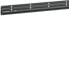 Hager SL200551 - Black - PVC - CE - 2000 mm - 55 mm