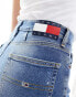 Фото #3 товара Tommy Jeans ultra high slim mom jeans in mid wash