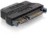 Фото #1 товара Delock SATA 22-pin / Slim SATA Adapter - SATA 22-pin M - Slim SATA 13-pin FM - Black