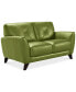 Фото #9 товара Myia 82" Tufted Back Leather Sofa and 62" Loveseat Set, Created for Macy's
