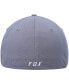 ფოტო #5 პროდუქტის Men's Racing Gray Lithotype Flex Hat