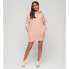 SUPERDRY Essential Hooded Sweat Long Sleeve Short Dress