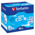 Фото #1 товара CD-R Verbatim CD-R AZO Crystal 700 MB (10 штук)