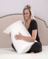 Фото #3 товара CoolMAX Jumbo Pillow 2 Pack, 400 Thread Count Cotton Blend