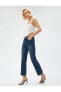 Фото #4 товара İspanyol Paça Kot Pantolon - Crop Jean