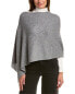 Фото #1 товара In2 By Incashmere Rhinestone Embellished Wool & Cashmere-Blend Topper Women's