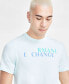 ფოტო #3 პროდუქტის Men's Short Sleeve Crewneck Stacked Logo Graphic T-Shirt, Created for Macy's