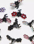 Pieces 10 pack mini hair clips in multi - фото #4