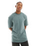 Фото #7 товара HUGO Dapolino relaxed fit t-shirt in green