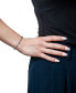 Фото #2 товара Браслет Macy's Sapphire & Diamond Link Bracelet.