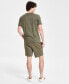 ფოტო #5 პროდუქტის Men's Regular-Fit Logo-Print 8" Drawstring Shorts