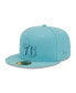 Фото #1 товара Men's Blue Philadelphia 76ers Color Pack Foam 59FIFTY Fitted Hat