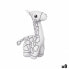 Фото #1 товара Плюшевая игрушка для раскраски Белый Чёрный Ткань 17 x 22 x 9 cm Жираф (8 штук)