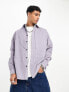 Фото #2 товара ASOS DESIGN 90s oversized cord shirt with oversized double side entrance pockets in lilac