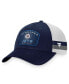 Фото #1 товара Men's Navy/White Winnipeg Jets Fundamental Striped Trucker Adjustable Hat