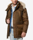 ფოტო #3 პროდუქტის Men's Tripp Oxford Poly & Faux Wool Combo Down Parka