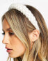 Фото #3 товара True Decadence pearl criss-cross headband