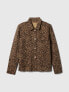 Фото #1 товара Leopard Denim Chore Jacket