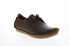 Фото #3 товара Clarks Janey Mae 26112617 Womens Brown Leather Oxford Flats Shoes