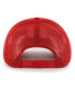 Фото #3 товара Men's Red Los Angeles Angels Unveil Trucker Adjustable Hat