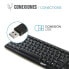Фото #2 товара Клавиатура iggual CK-BASIC-105T QWERTY USB Чёрный испанский Обезьяна (1 Предметы)