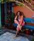 ფოტო #7 პროდუქტის Women's 2-Pc. Cropped Pajamas Set