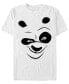 Kung Fu Panda Men's Po Big Face Costume Short Sleeve T-Shirt Белый, L - фото #1