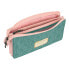 Double Carry-all Santoro Swan lake Grey Pink 22 x 12 x 3 cm