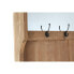 Фото #4 товара Мебель для прихожей DKD Home Decor Коричневый Чёрный Разноцветный Деревянный Сосна Зеркало 124 x 40 x 200 cm