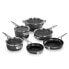 Фото #1 товара Premier 10-pc. Space-Saving Hard-Anodized Nonstick Cookware Set