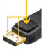 Wentronic DisplayPort Connector Cable 1.2 VESA - gold-plated - 1 m - Black - 1 m - DisplayPort - DisplayPort - Male - Male - 3840 x 2160 pixels