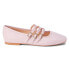 Matisse Nova Mary Jane Slip On Womens Pink Flats Casual NOVA-842