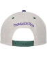 Men's Cream Milwaukee Bucks Hardwood Classics Pop Snapback Hat