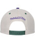 ფოტო #4 პროდუქტის Men's Cream Milwaukee Bucks Hardwood Classics Pop Snapback Hat