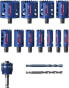 Фото #2 товара Bosch Bosch hole saw Tough material set 14 pieces - 2608900448 EXPERT RANGE