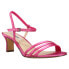 Фото #2 товара Nina Beverly Metallic Evening Womens Pink Dress Sandals BEVERLY-662