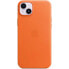 Apfellederschale fr iPhone 14 plus mit Magsafe - Orange