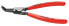 KNIPEX 46 31 A12 - Circlip pliers - Chromium-vanadium steel - Plastic - Red - 13 cm - 85 g