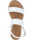 ფოტო #7 პროდუქტის Women's Lavine Double Strap Flat Sandals