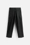 PLEATED CARGO TROUSERS