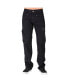 ფოტო #1 პროდუქტის Men's Relaxed Straight Heavy Washed Canvas Premium Jeans Utility Zipper Pocket