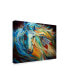 Фото #2 товара Marcia Baldwin 'Breaking Dawn Indian War Horse' Canvas Art - 47" x 35"