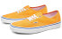 Vans Authentic 低帮休闲帆布鞋 男女同款 橘黄 / Кеды Vans Authentic VN0A38EMVJO