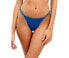Фото #1 товара ViX Swimwear Firenze Beaded Bikini Bottoms in Blue Ocean Size Medium 304344