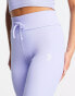 Gym King Balance rib leggings in lavender