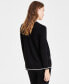 ფოტო #4 პროდუქტის Women's Malibu Piped Cardigan